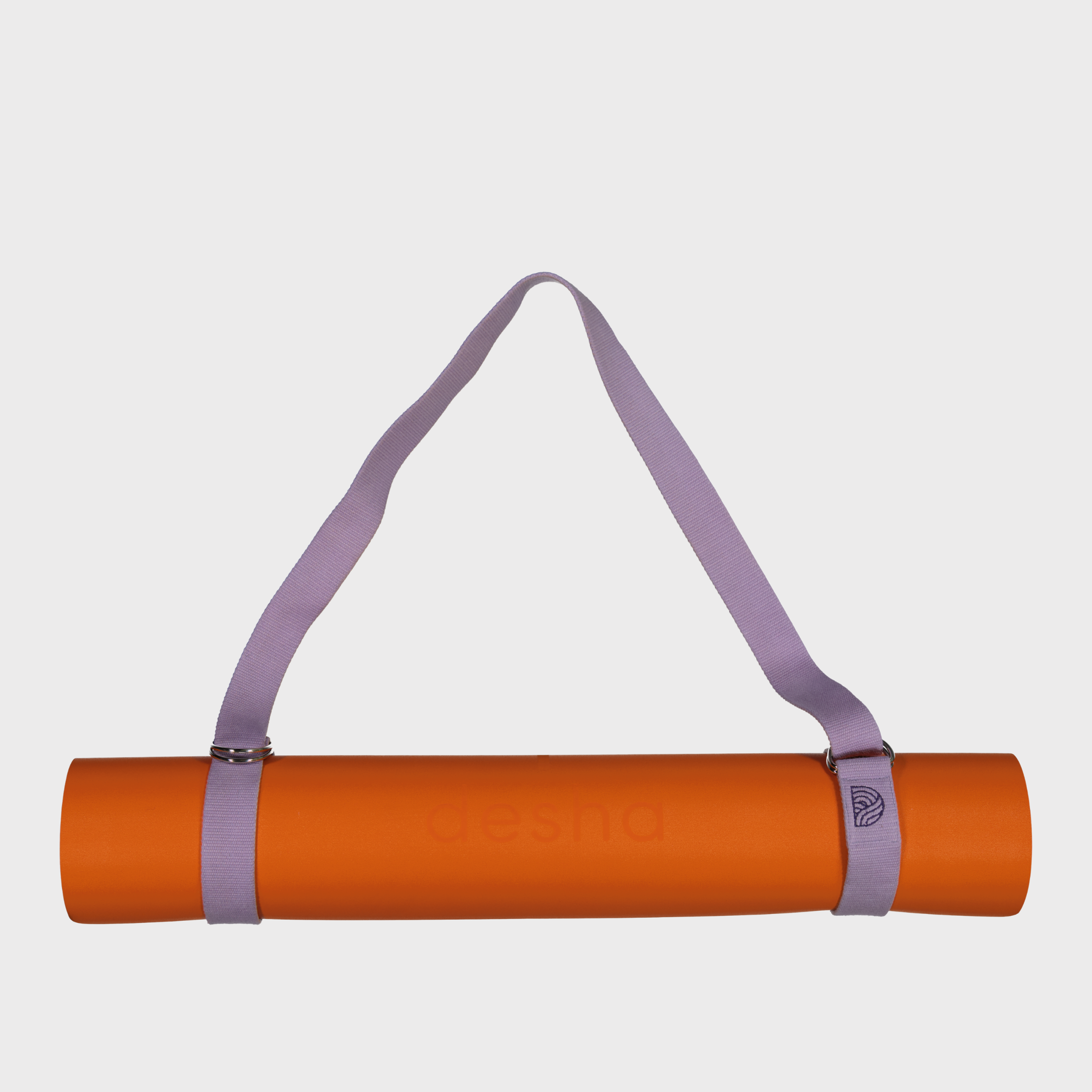 Yoga strap + Mat carrier ~ Lilac