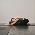 Yoga bolster  |  rectangle ~ Olive