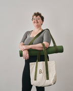 Yoga strap + mat carrier ~ Olive
