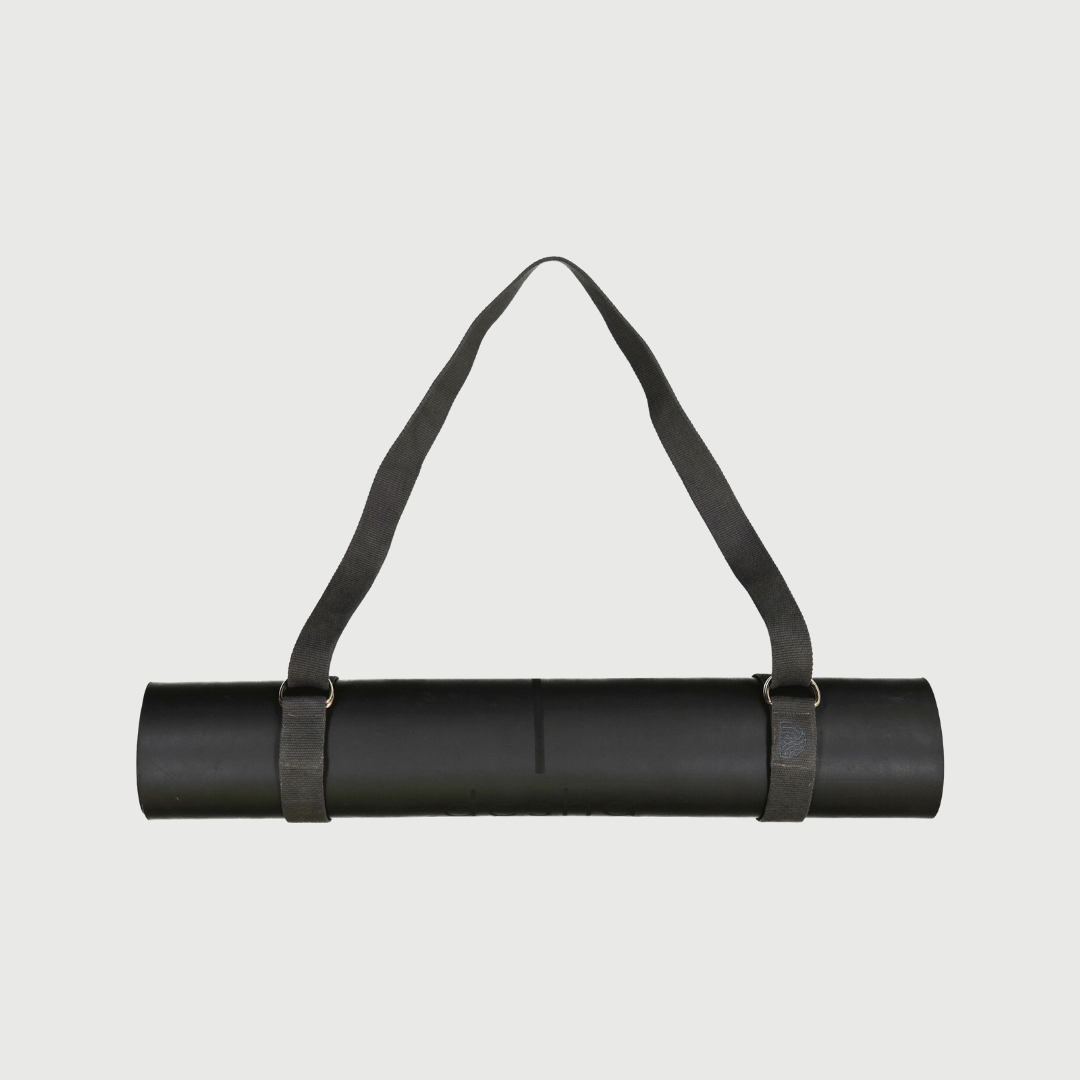 Yoga strap + mat carrier ~ Charcoal