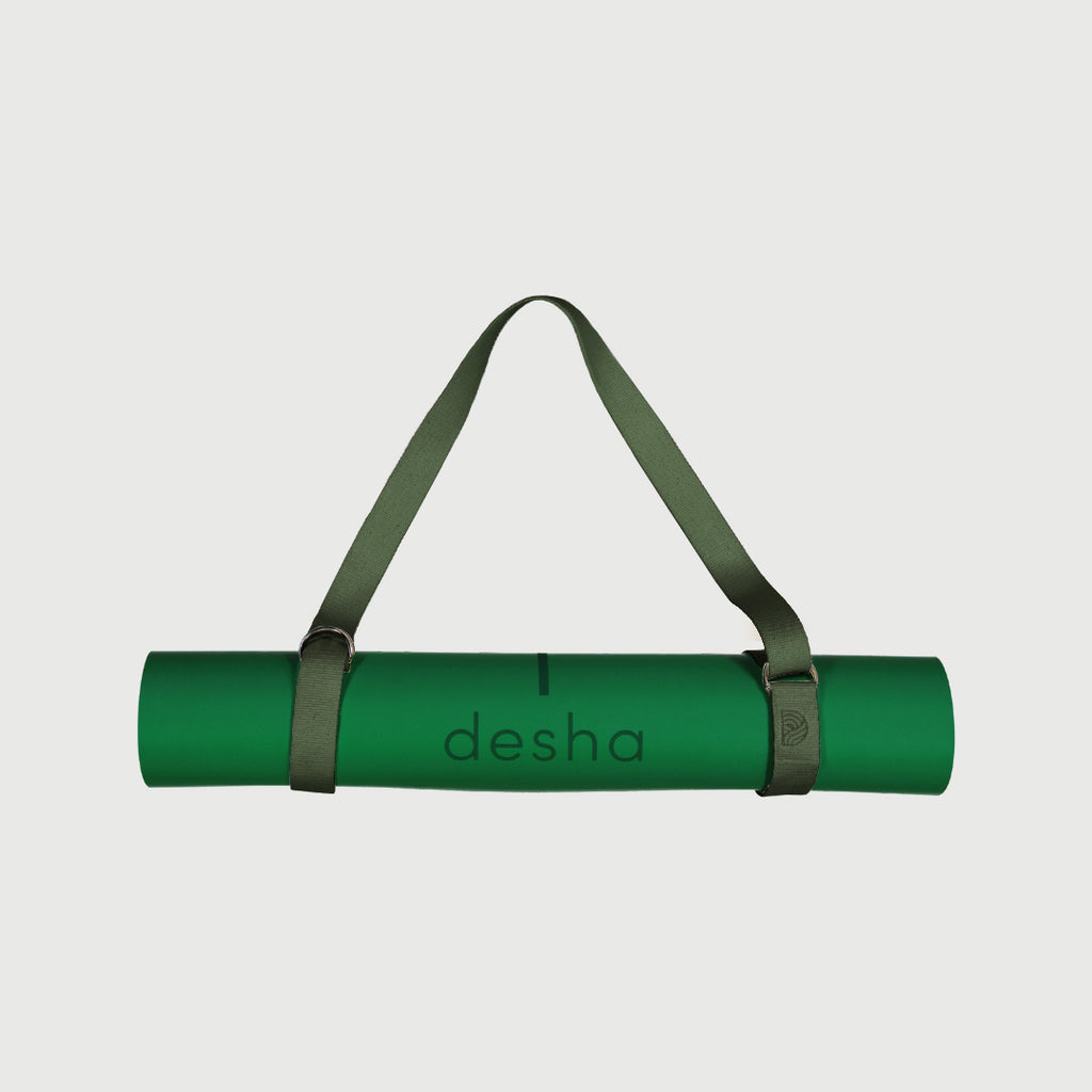 Yoga strap + mat carrier ~ Olive