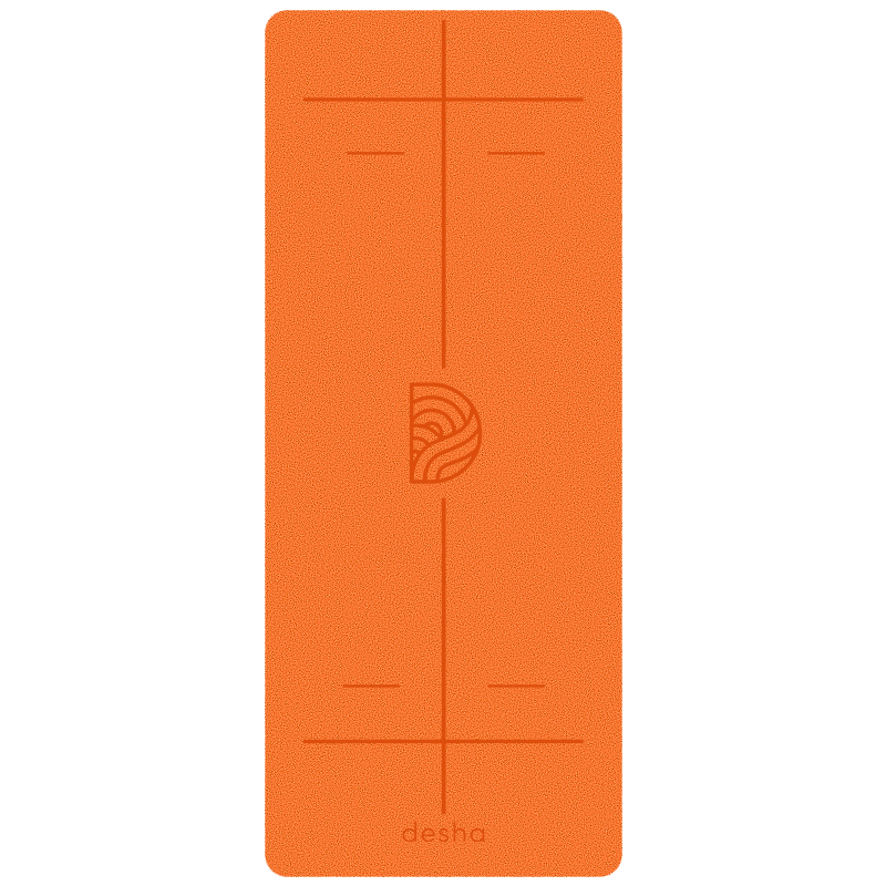 Yoga mat ~ Burnt orange