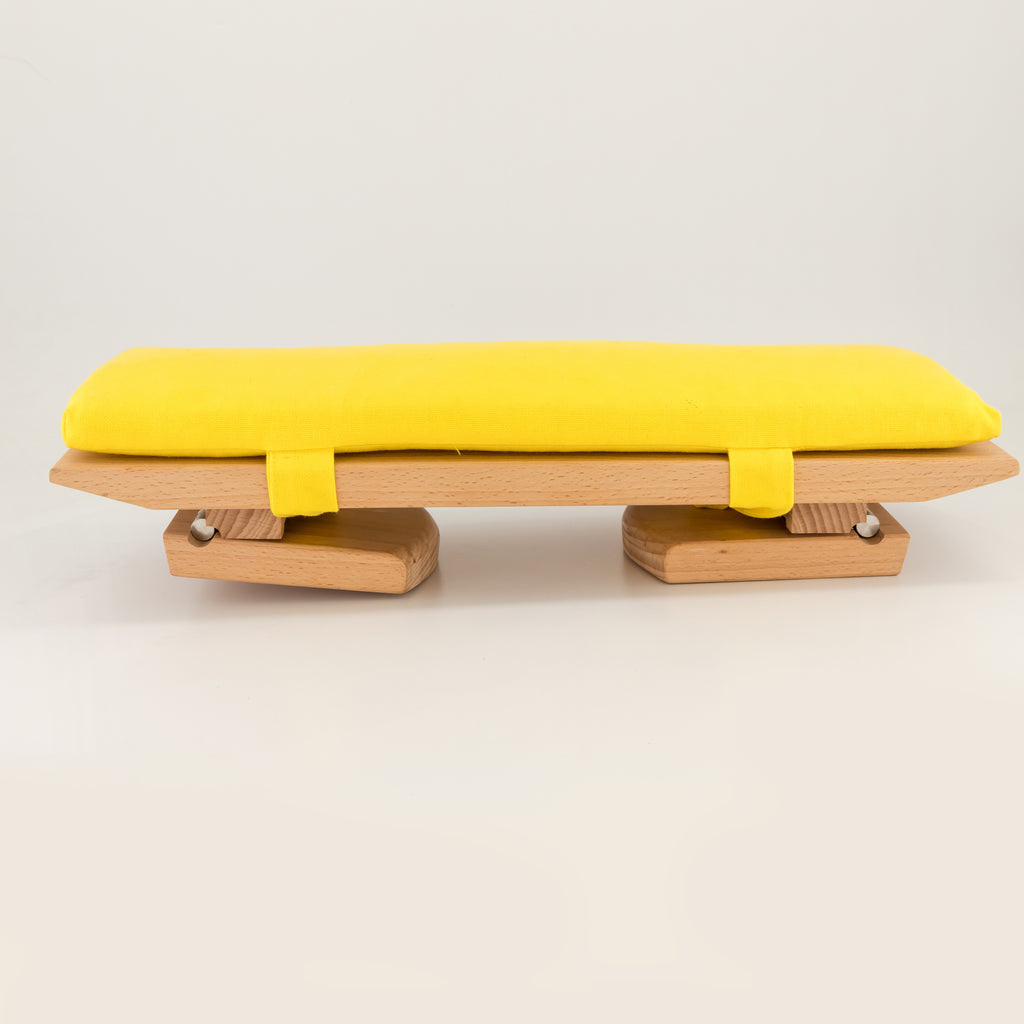 Meditation bench ~ Sunshine yellow