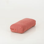 Yoga bolster  |  rectangle ~ Rose clay