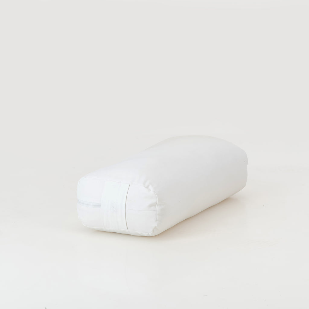Yoga bolster  |  rectangle ~ White