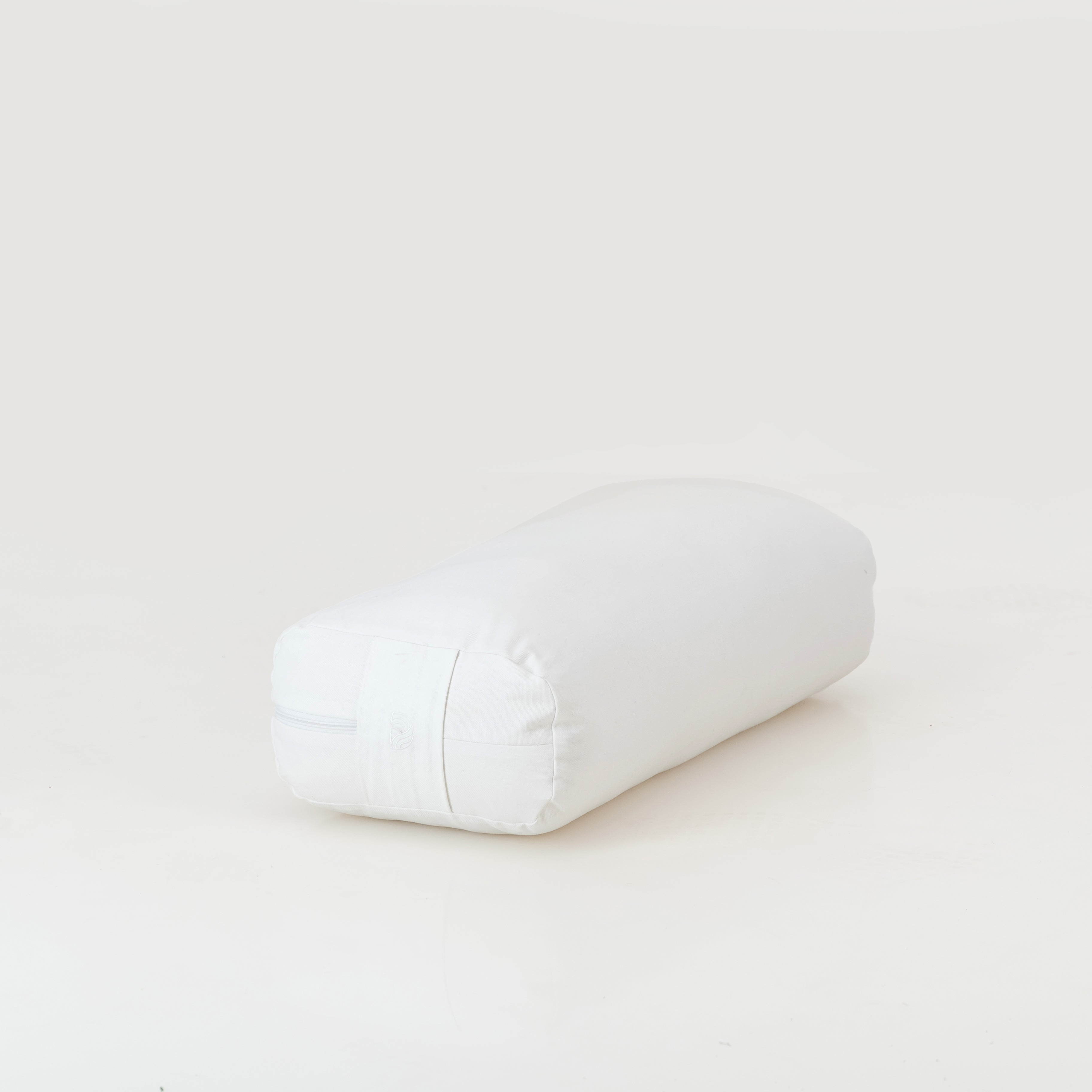 Yoga bolster  |  rectangle ~ White