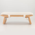 Meditation bench ~ White