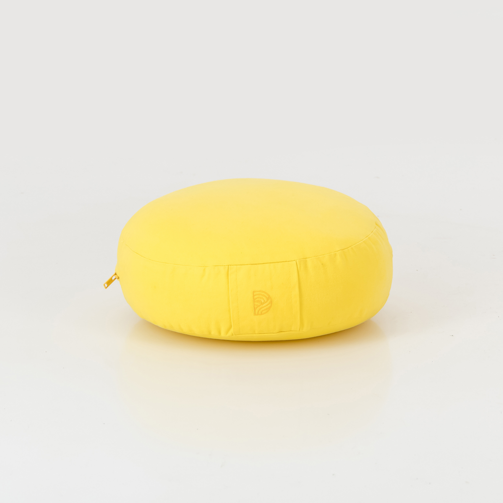 Meditation cushion ~ Sunshine yellow